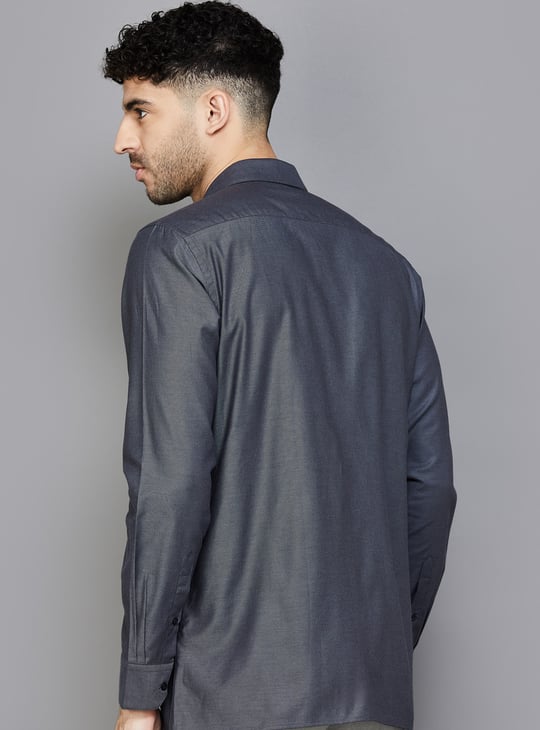 ARROW Men Solid Regular Fit Formal Shirt