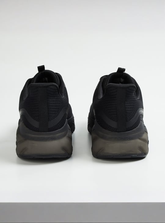 SKECHERS Men Mesh Lace-Up Running Shoes