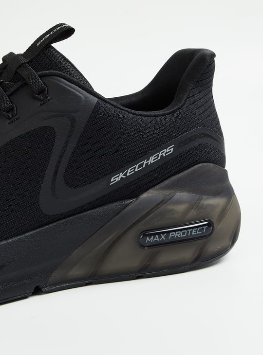 SKECHERS Men Mesh Lace-Up Running Shoes