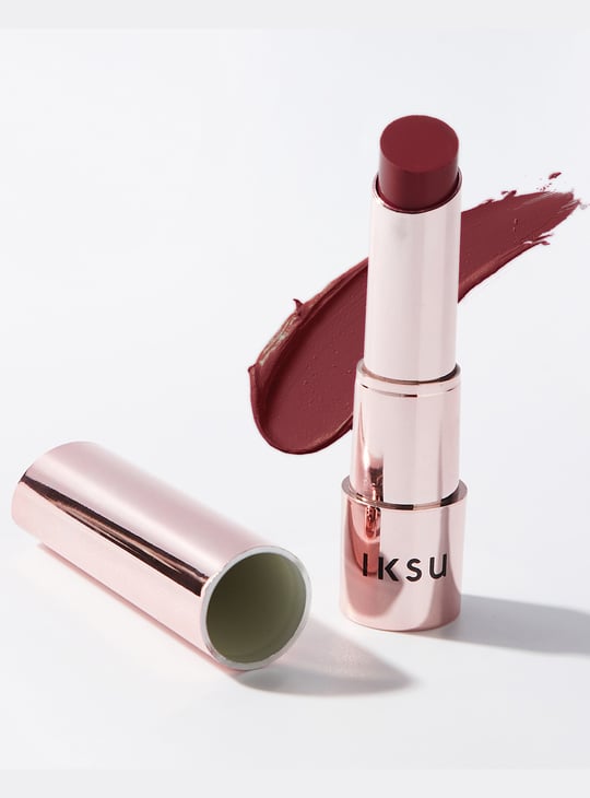 IKSU Matte In Love Lipstick - Crimson Red - 3.6g