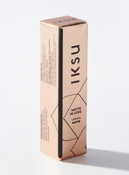 IKSU Matte In Love Lipstick - Crimson Red - 3.6g