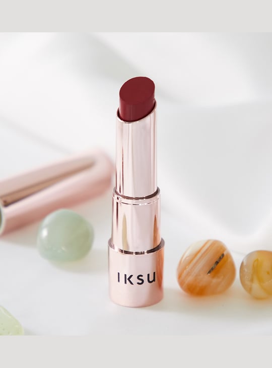 IKSU Matte In Love Lipstick - Crimson Red - 3.6g