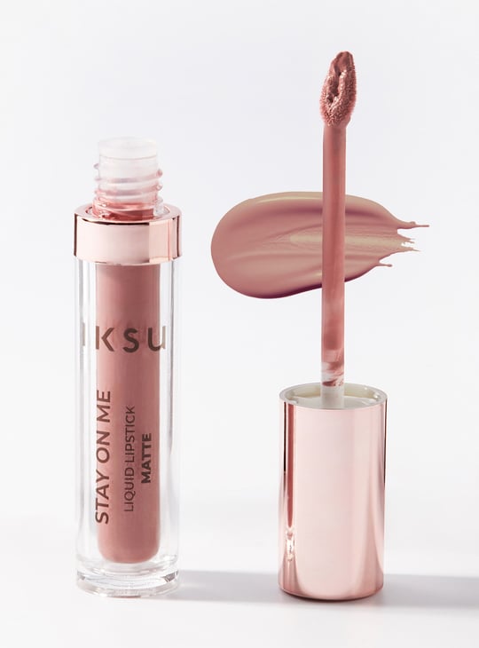IKSU Stay On Me Matte Liquid Lipstick - Apricot Blush - 4ml