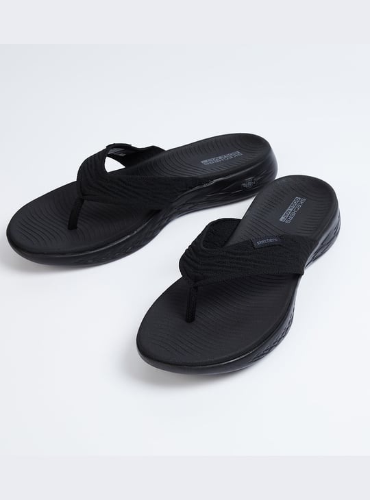 SKECHERS On The Go Women Textured Flip-Flops