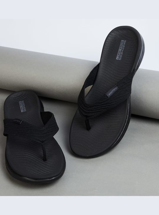 SKECHERS On The Go Women Textured Flip-Flops