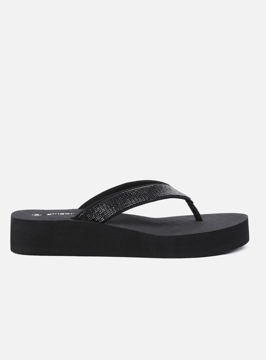 GINGER Embellished Flip-Flops
