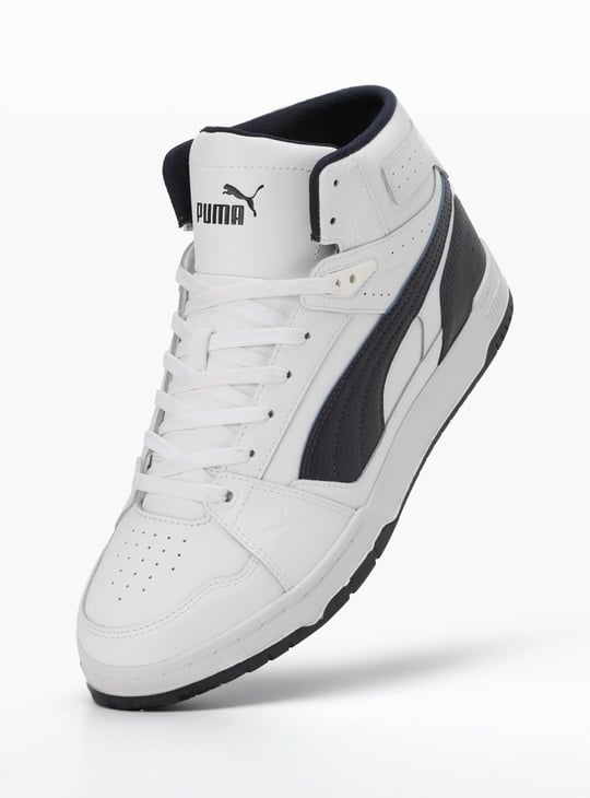 PUMA Colourblock High-Top Sneakers