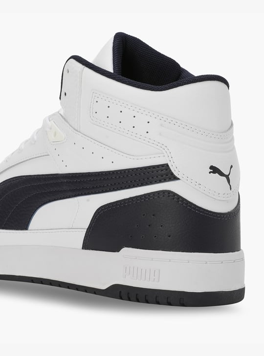 PUMA Colourblock High-Top Sneakers