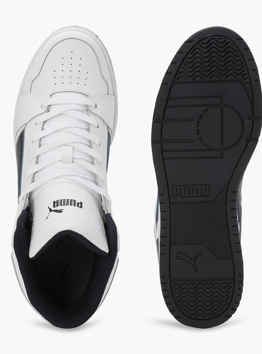 PUMA Colourblock High-Top Sneakers