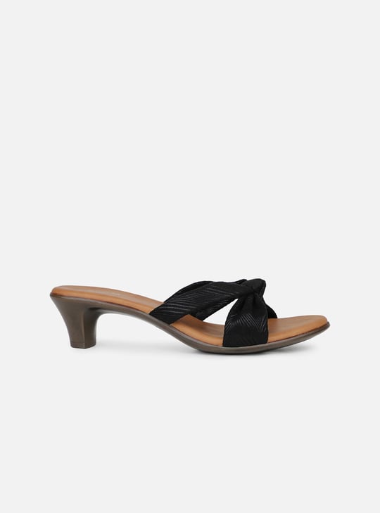 INC.5 Metallic Print Block Heels