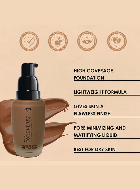 DAILY LIFE FOREVER52 Ultra Definition Liquid Foundation - FLF002 Eclair - 30ml