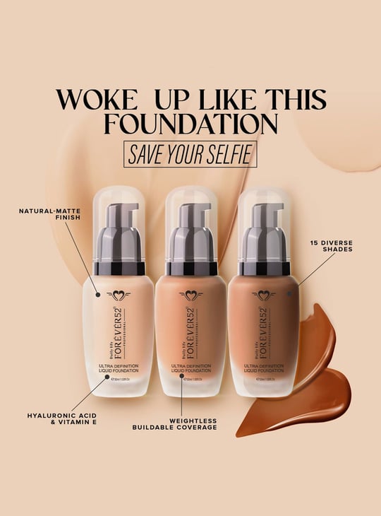 DAILY LIFE FOREVER52 Ultra Definition Liquid Foundation - Pralines Cake FLF006 - 30ml