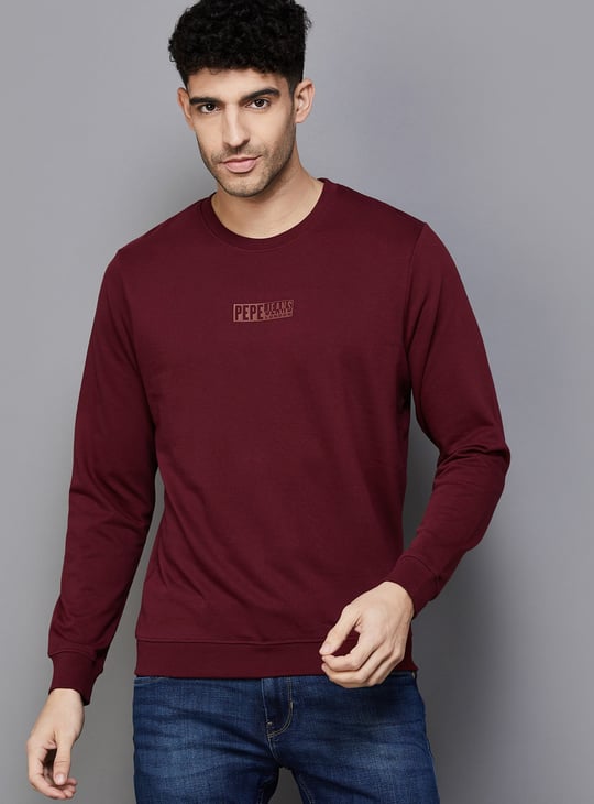 PEPE JEANS Men Solid Sweatshirt