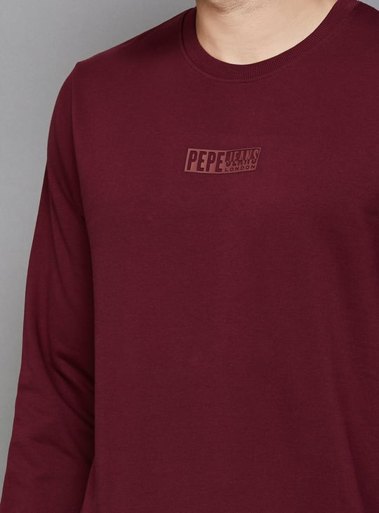 PEPE JEANS Men Solid Sweatshirt