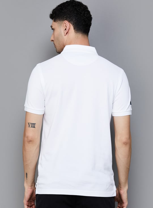 US POLO ASSN Logo Appliqued Polo T-shirt