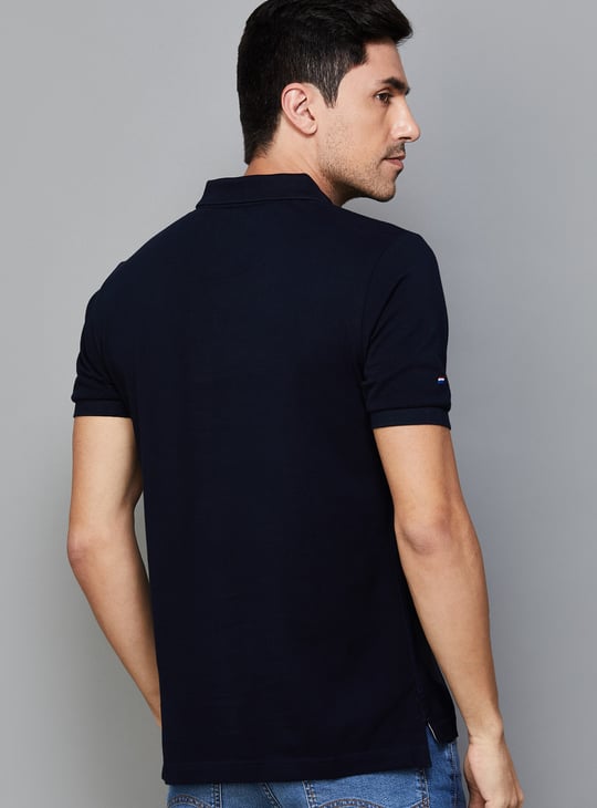 US POLO ASSN Solid Polo T-shirt