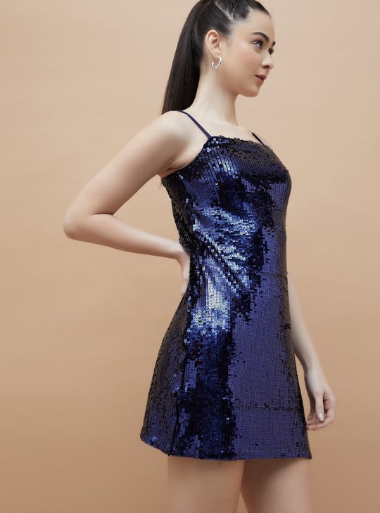 GINGER Sequined Bodycon Dress