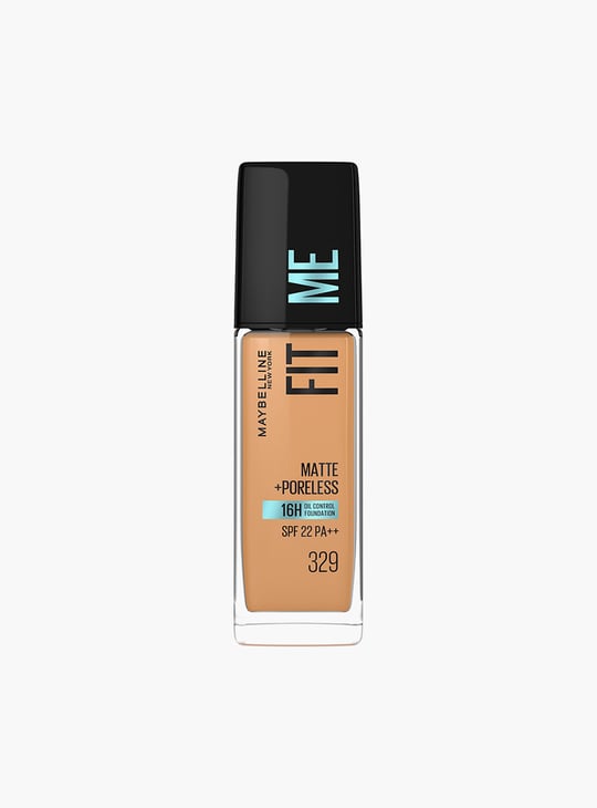 MAYBELLINE NEW YORK Fit Me Matte Poreless Foundation - 329 - 30ml