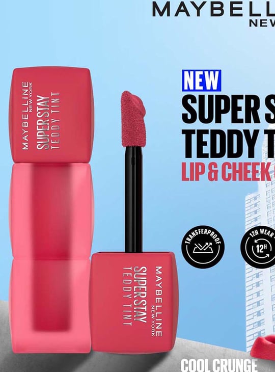 MAYBELLINE NEW YORK Superstay Teddy Tint - Cool Grunge - 5ml