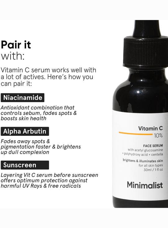 MINIMALIST 10 Percent Vitamin C Serum - 30ml