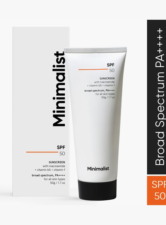 MINIMALIST SPF 50 PA ++++ Sunscreen - 50g
