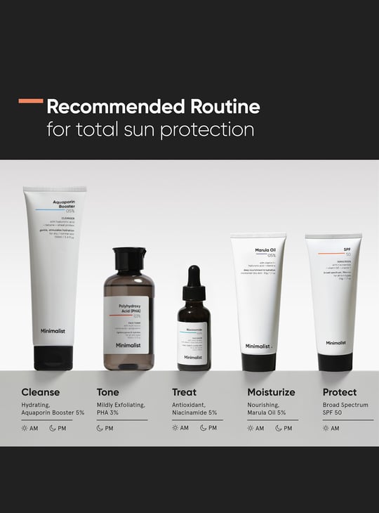 MINIMALIST SPF 50 PA ++++ Sunscreen - 50g