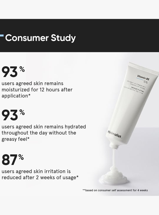 MINIMALIST 10 Percent Vitamin B5 Oil-Free Moisturizer - 50g