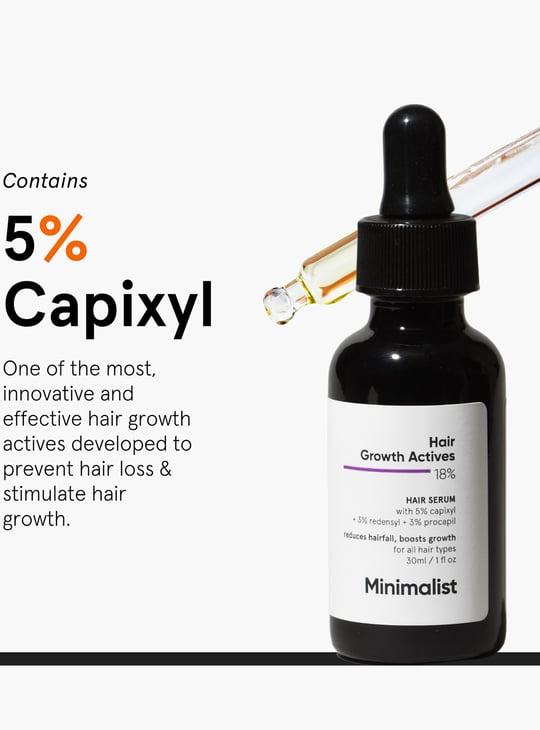 MINIMALIST Hair Growth Actives Serum - 30ml