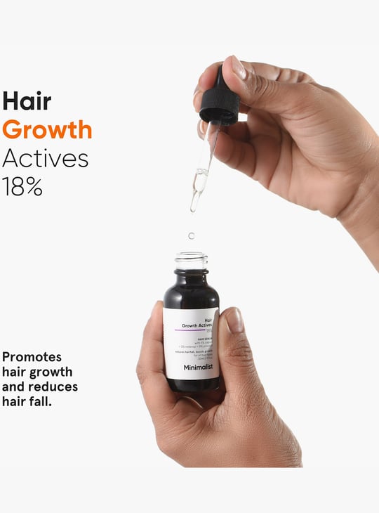 MINIMALIST Hair Growth Actives Serum - 30ml