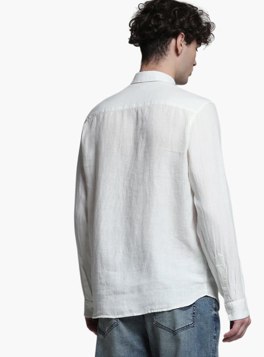 JACK & JONES Solid Regular Fit Shirt