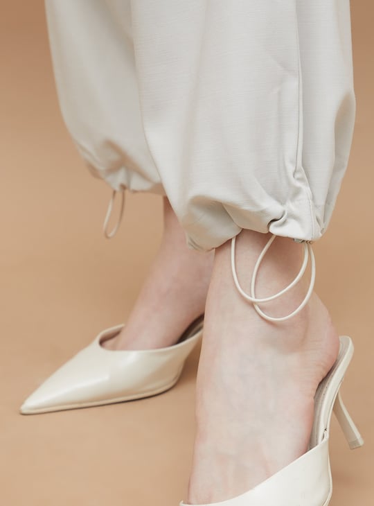 GINGER Solid Parachute Pants