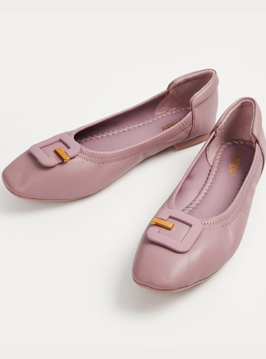 GINGER Solid Ballerinas