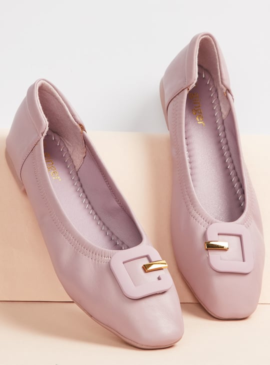 GINGER Solid Ballerinas