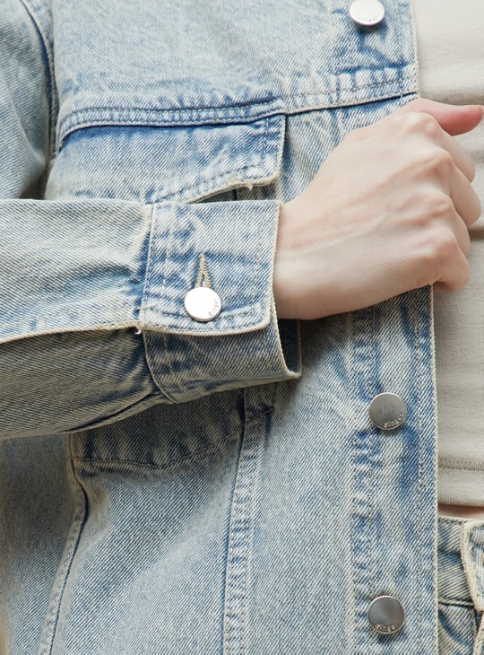 GINGER Washed Denim Shirt