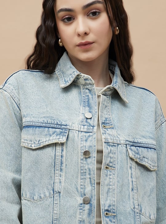 GINGER Washed Denim Shirt