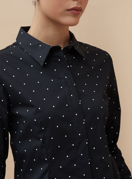 CODE CLASSIC Polka Dot Shirt