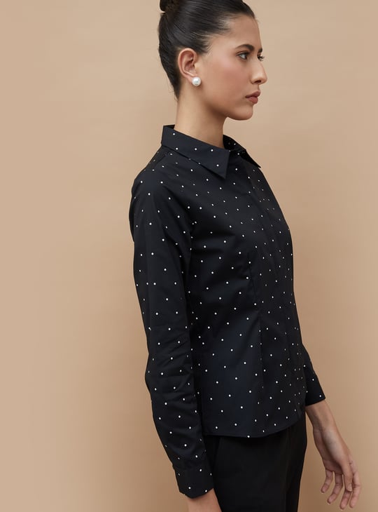 CODE CLASSIC Polka Dot Shirt