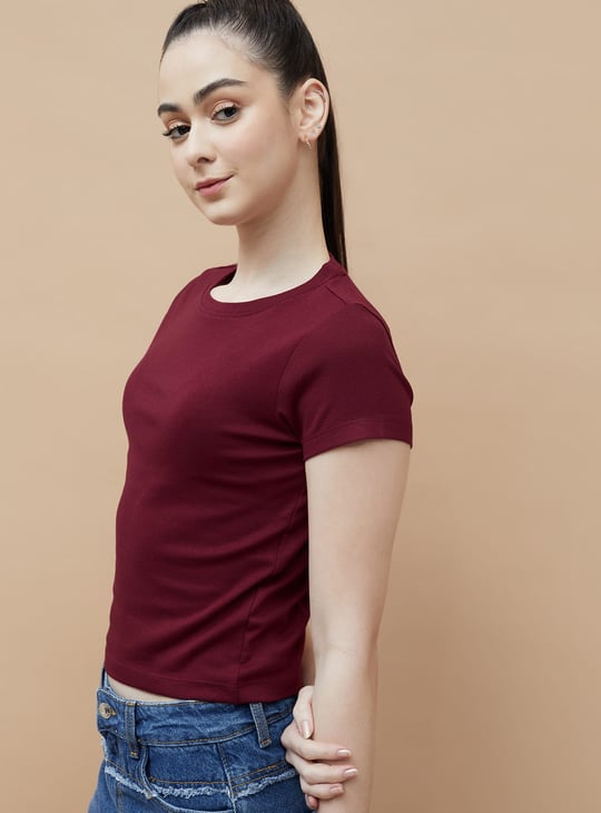 GINGER Solid T-shirt