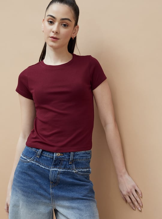 GINGER Solid T-shirt
