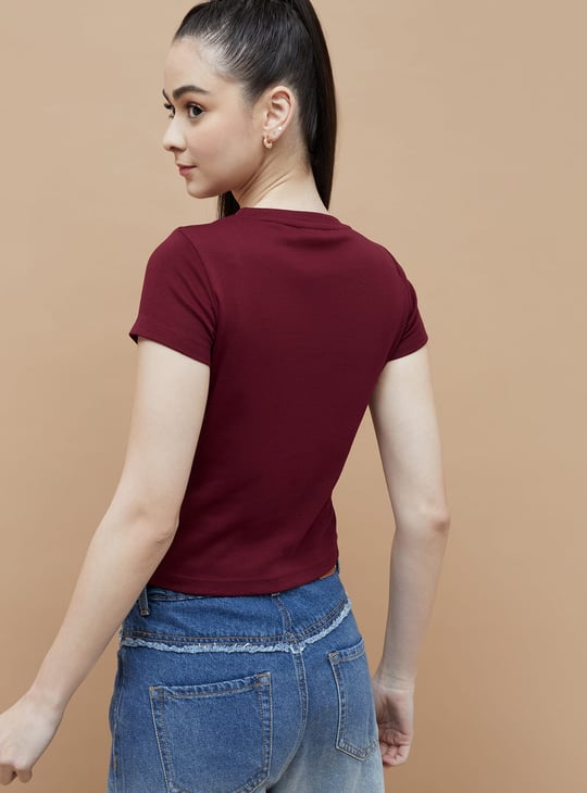 GINGER Solid T-shirt