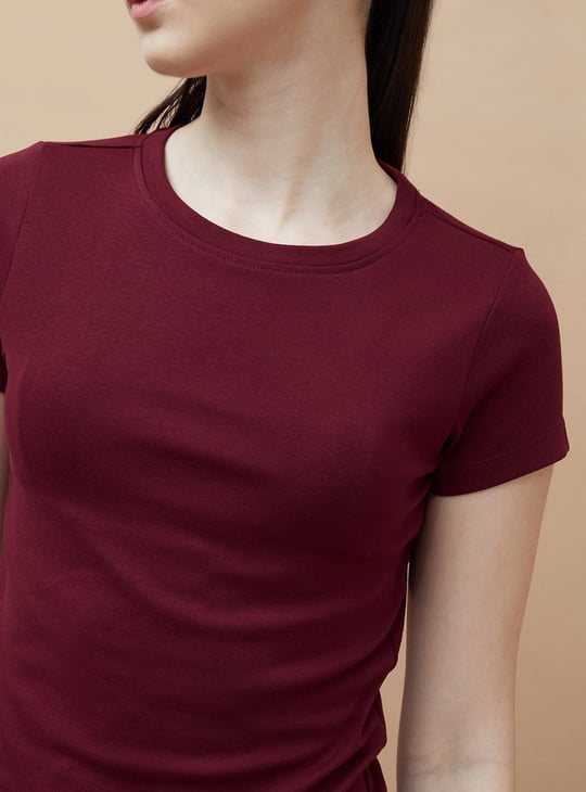 GINGER Solid T-shirt