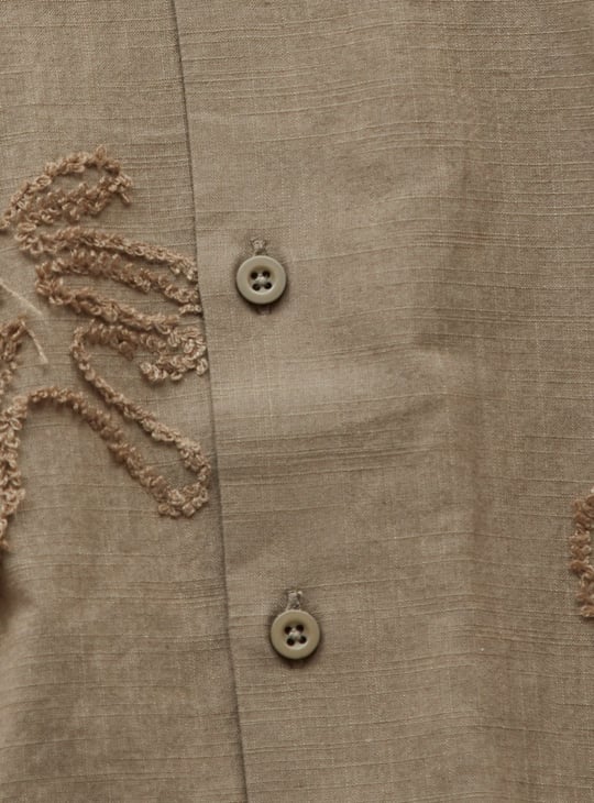 FORCA Embroidered Regular Fit Shirt