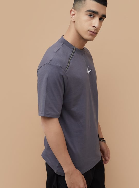 FORCA NXT Zip-Detailed T-shirt