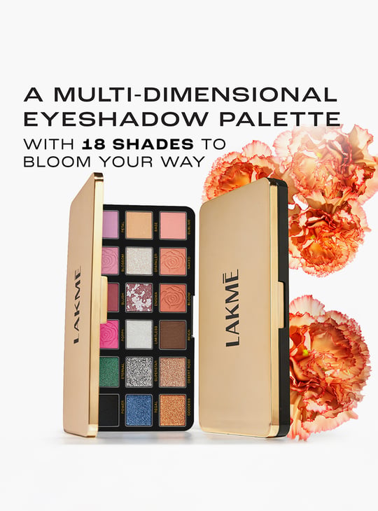LAKME Rouge Bloom Eyeshadow Pro-Palette - 27g