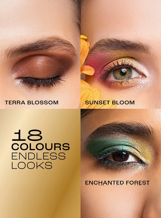 LAKME Rouge Bloom Eyeshadow Pro-Palette - 27g
