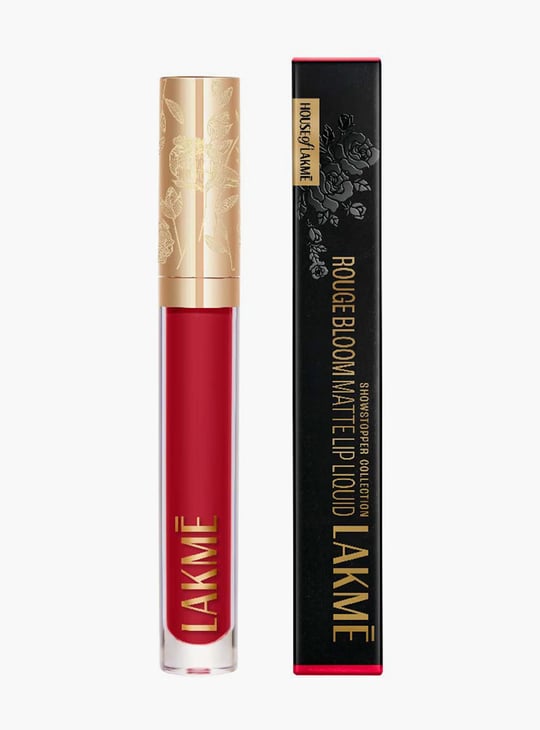 LAKME Rouge Bloom Matte Lip Liquid - 101 Carnation Craze - 3.5ml