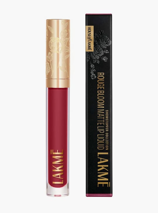LAKME Rouge Bloom Matte Lip Liquid - 302 Delicate Daisy - 3.5ml