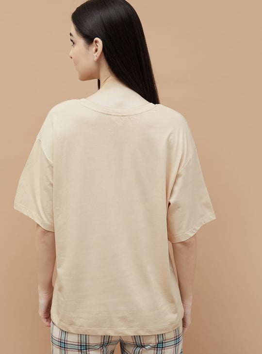 GINGER Graphic Print Lounge T-shirt