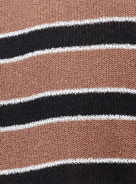 DENIMIZE Striped Knitted T-shirt