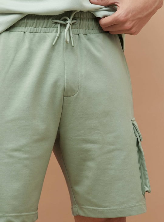 KAPPA Solid Sports Cargo Shorts